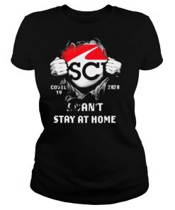 Blood inside me SCI Technology Covid 19 2020 I cant stay at home shirt