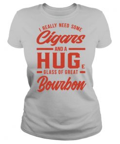 Bourbon Whiskey Cigar Smoking I Whisky Cigar Smoker shirt