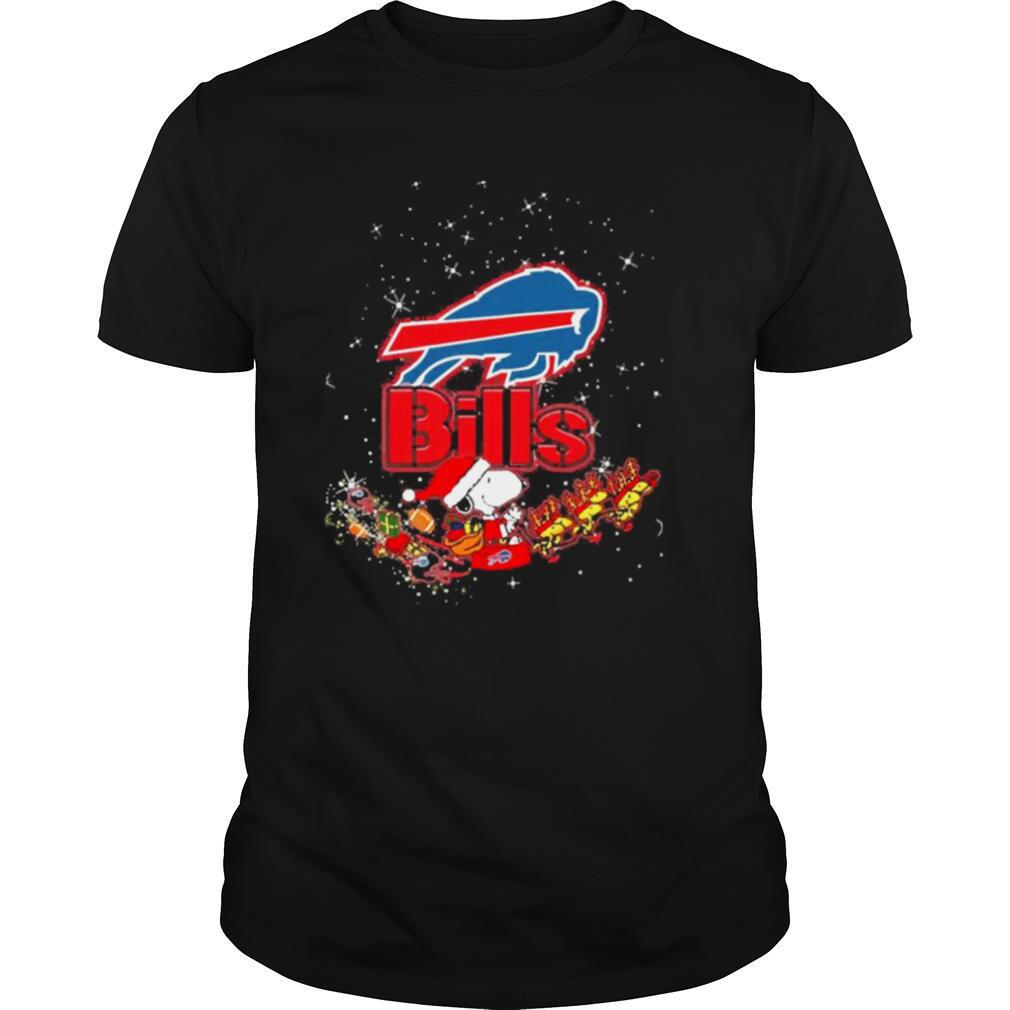 Buffalo Bills Snoopy Christmas shirt