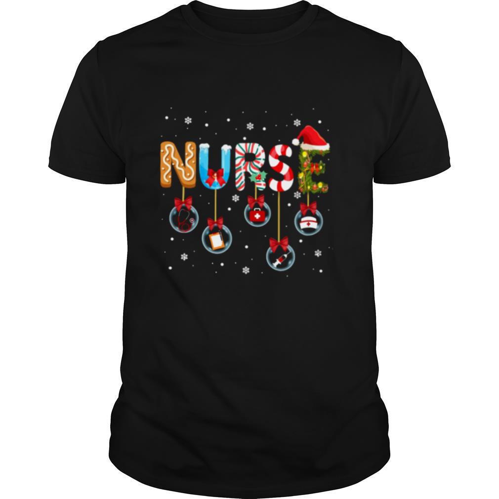 Christmas Nurse Nursing Gift shirt