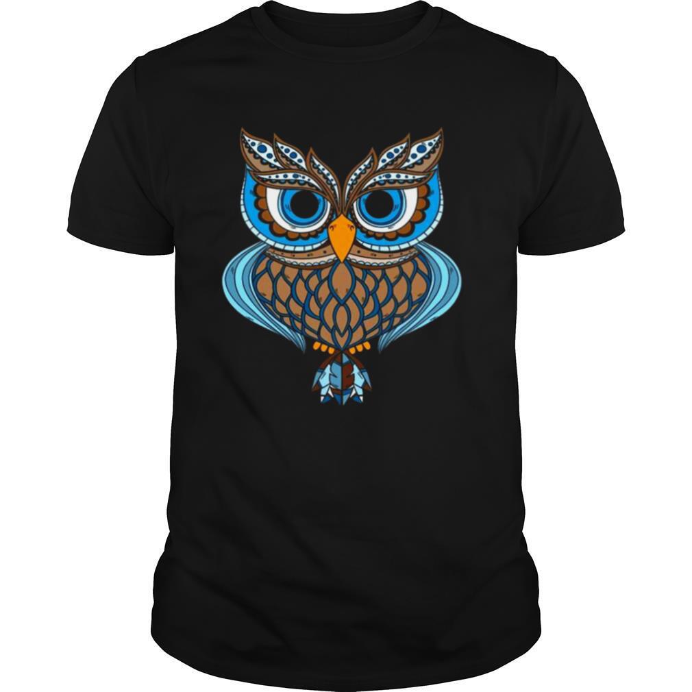 Colorful Owl Fashion shirt