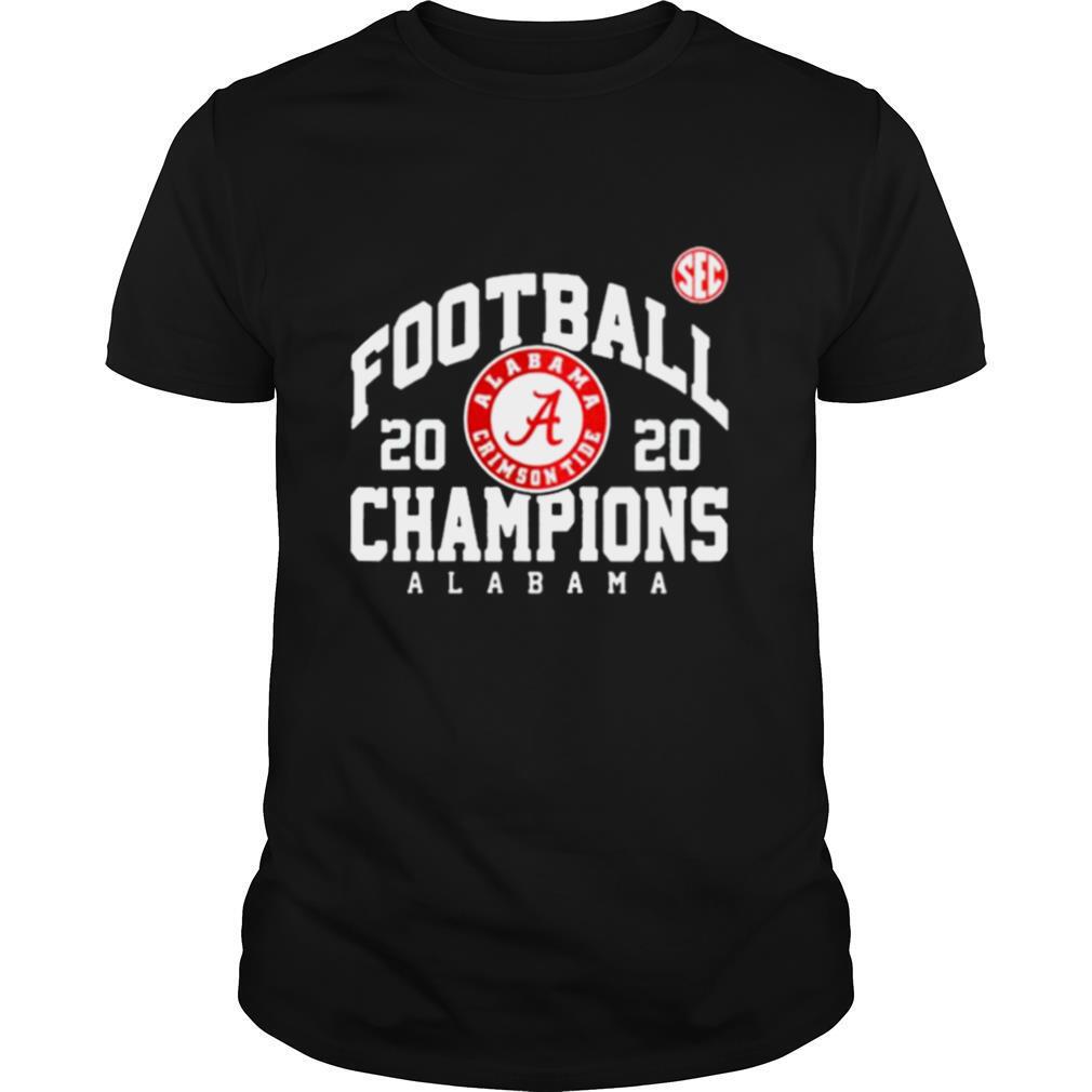 Crimson Alabama Crimson Tide 2020 Sec Football Champions shirt