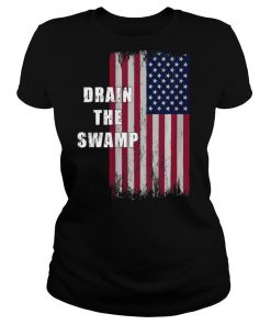 Drain The Swamp President Donald Trump Usa Flag shirt