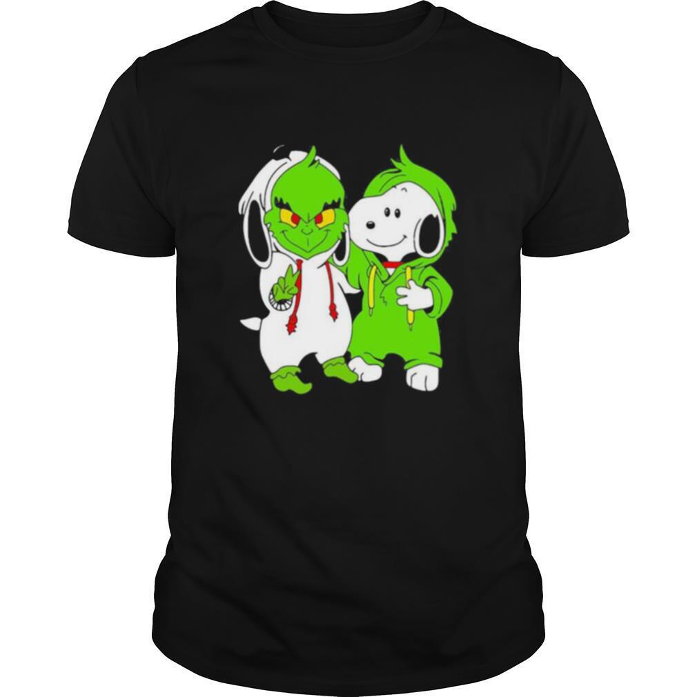 Elf Wear Suit Snoopy And Snoopy Wear Suit Elf Christmas shirt