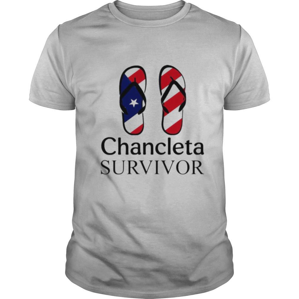 Flip Flop American Chancleta Survivor shirt