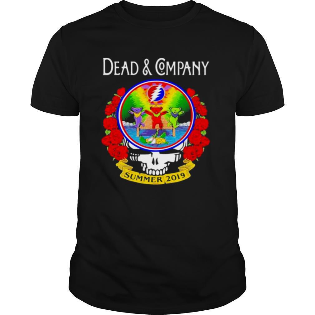 Grateful Dead And Company Dancing Bear Roses Summer 2019 shirt