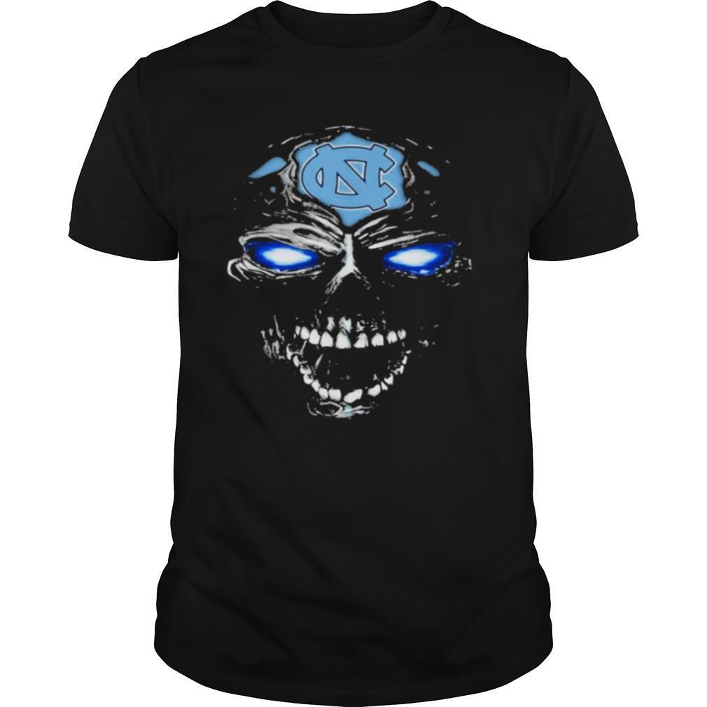 Head Skull North Carolina Tar Heels Football shirt