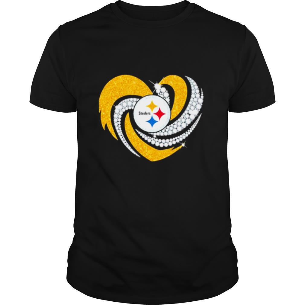 Heart Diamonds Pittsburgh Steelers Team Football shirt