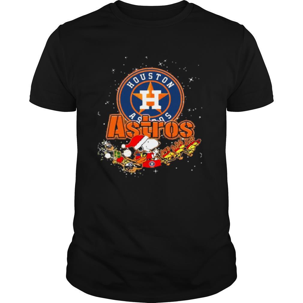 Houston Astros Snoopy Christmas shirt