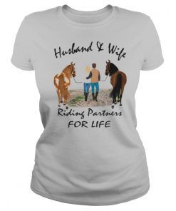 Husband And Wife Riding Partners For Life shirt