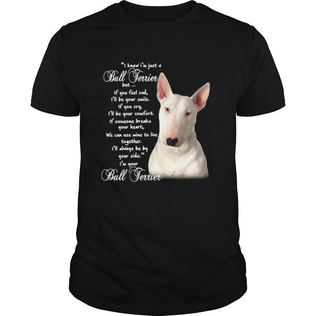 I Know I’m Just A Bull Terrier But If You Feel Sad shirt