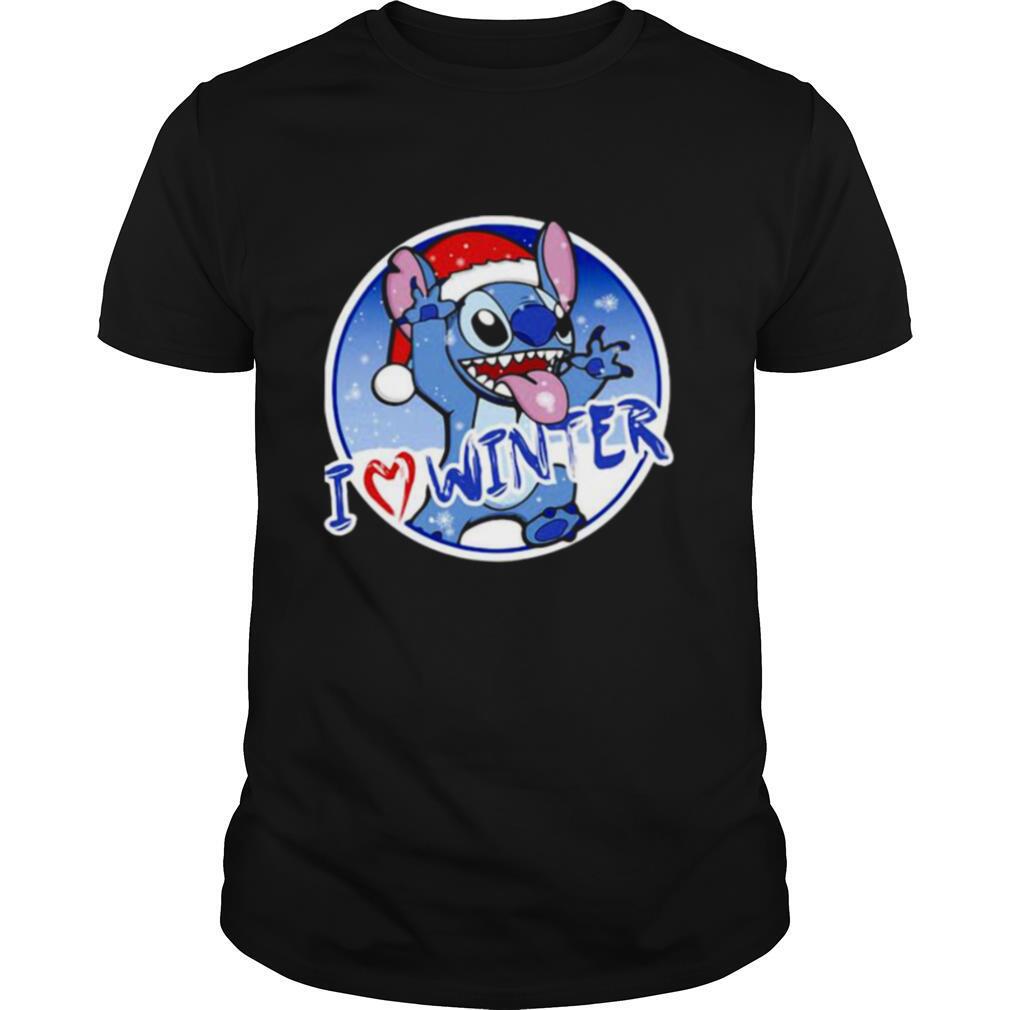 I Love Winner Stitch Wear Santa Hat Xmas shirt