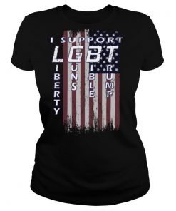 I Support Liberty Guns Bible Trump American Flag Patriotic shirt