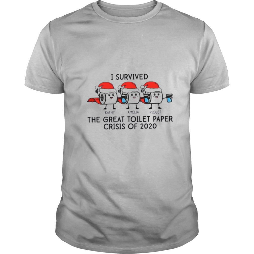 I Survived The Great Toilet Paper Crisis Of 2020 Christmas shirt