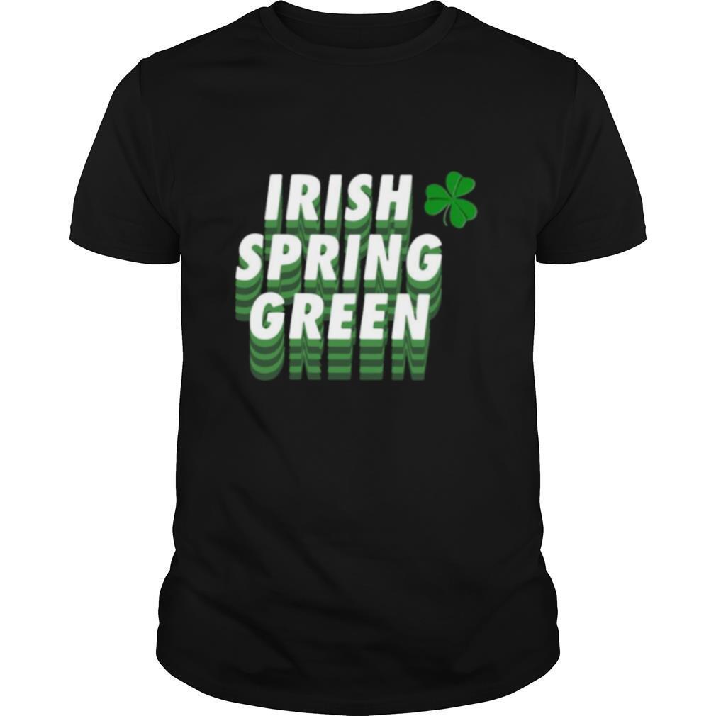 Irish spring green shirt