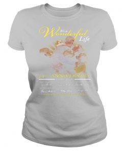 It_s A Wonderful Life 74th Anniversary 1946 2020 Thank You For The Memories Signatures shirt