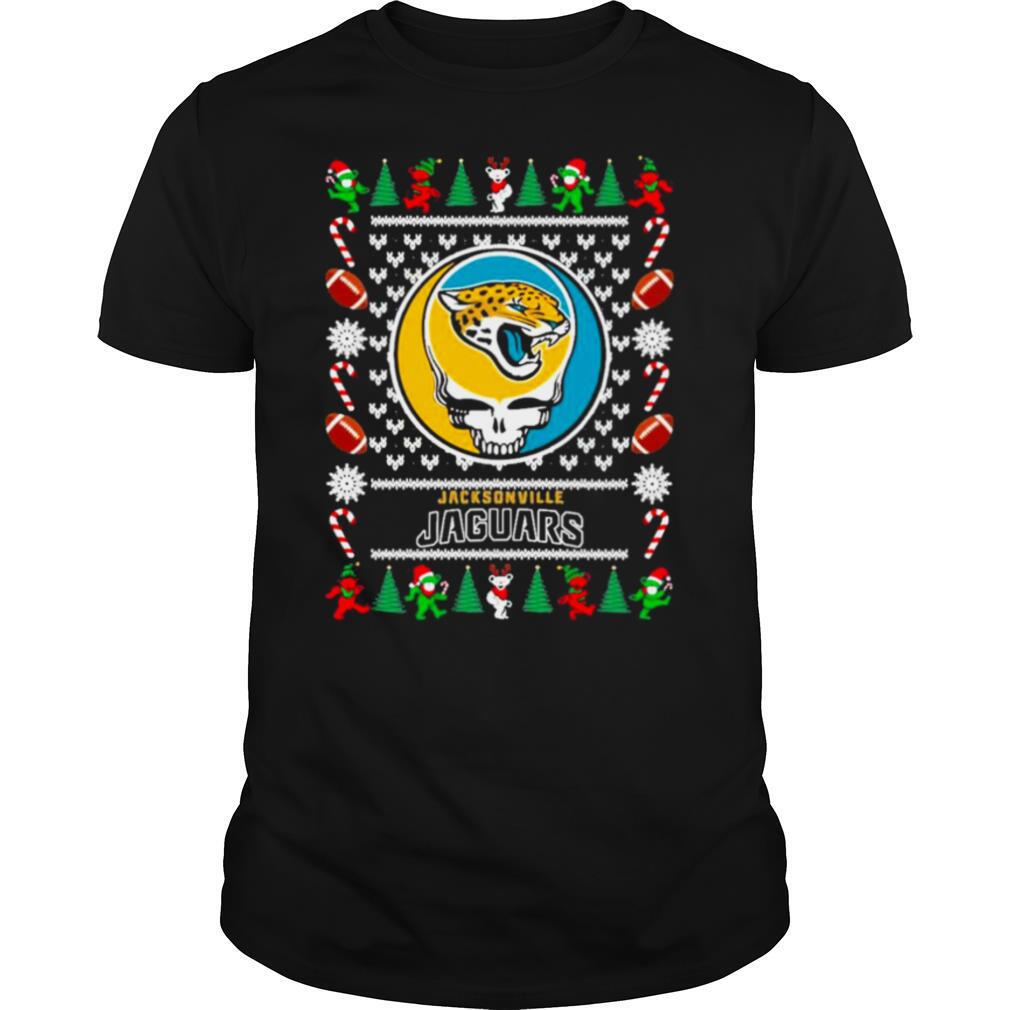 Jacksonville Jaguars Grateful Dead Ugly Christmas shirt