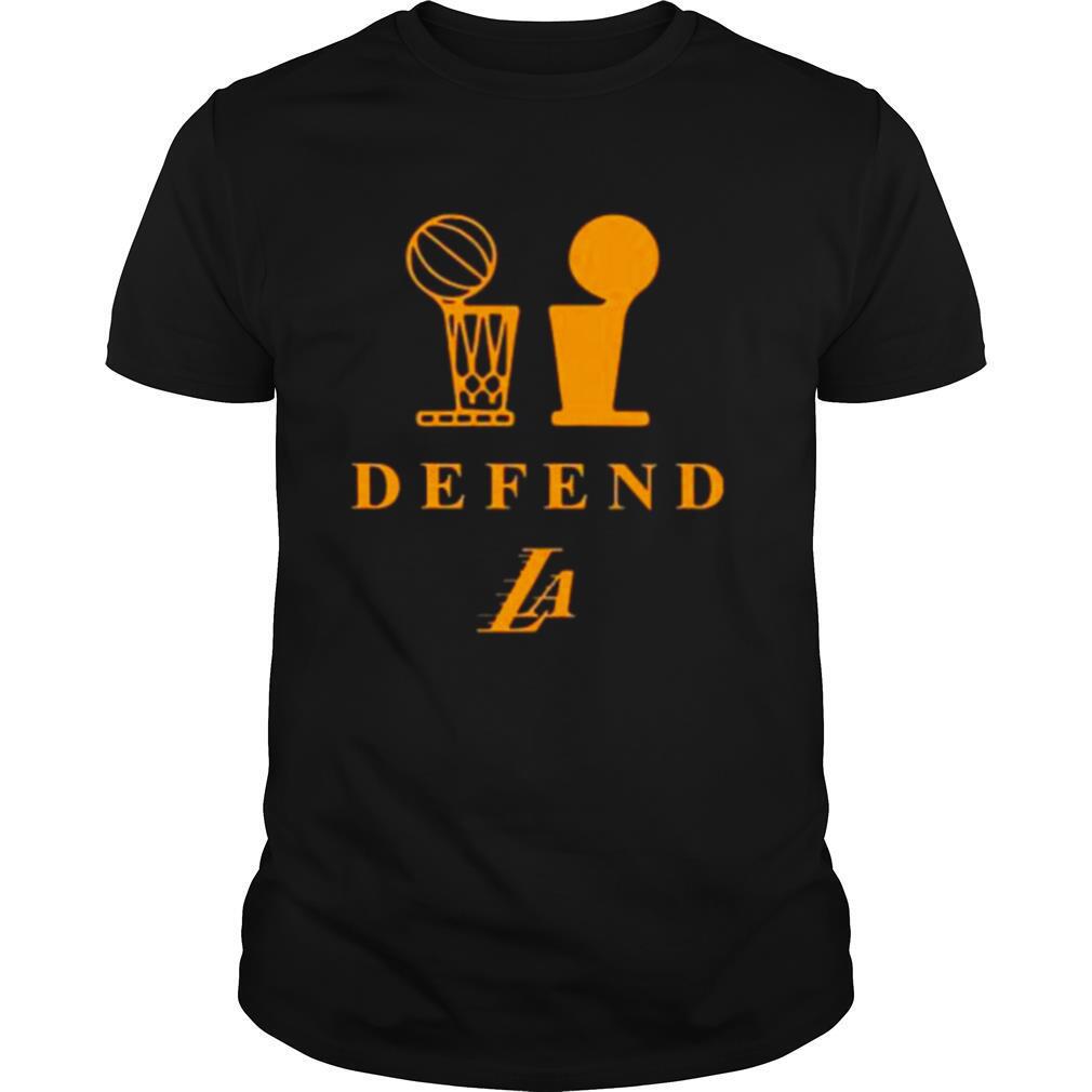 Lakers Trophy Defend shirt