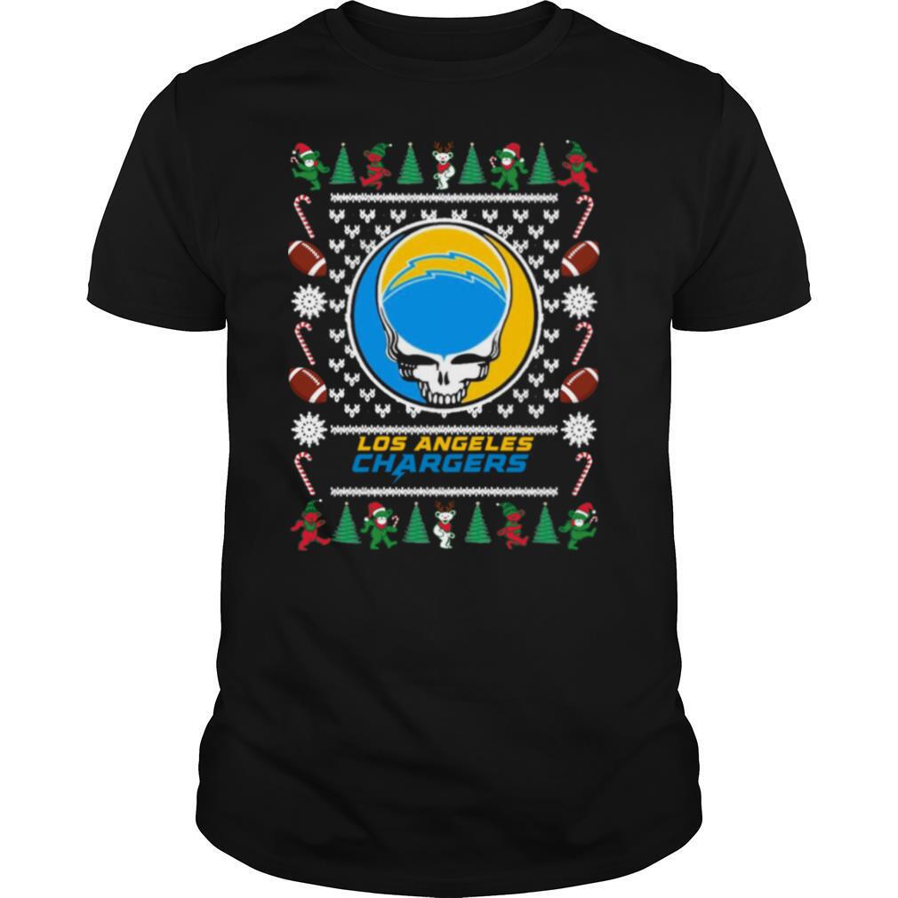 Los Angeles Chargers Grateful Dead Ugly Christmas shirt