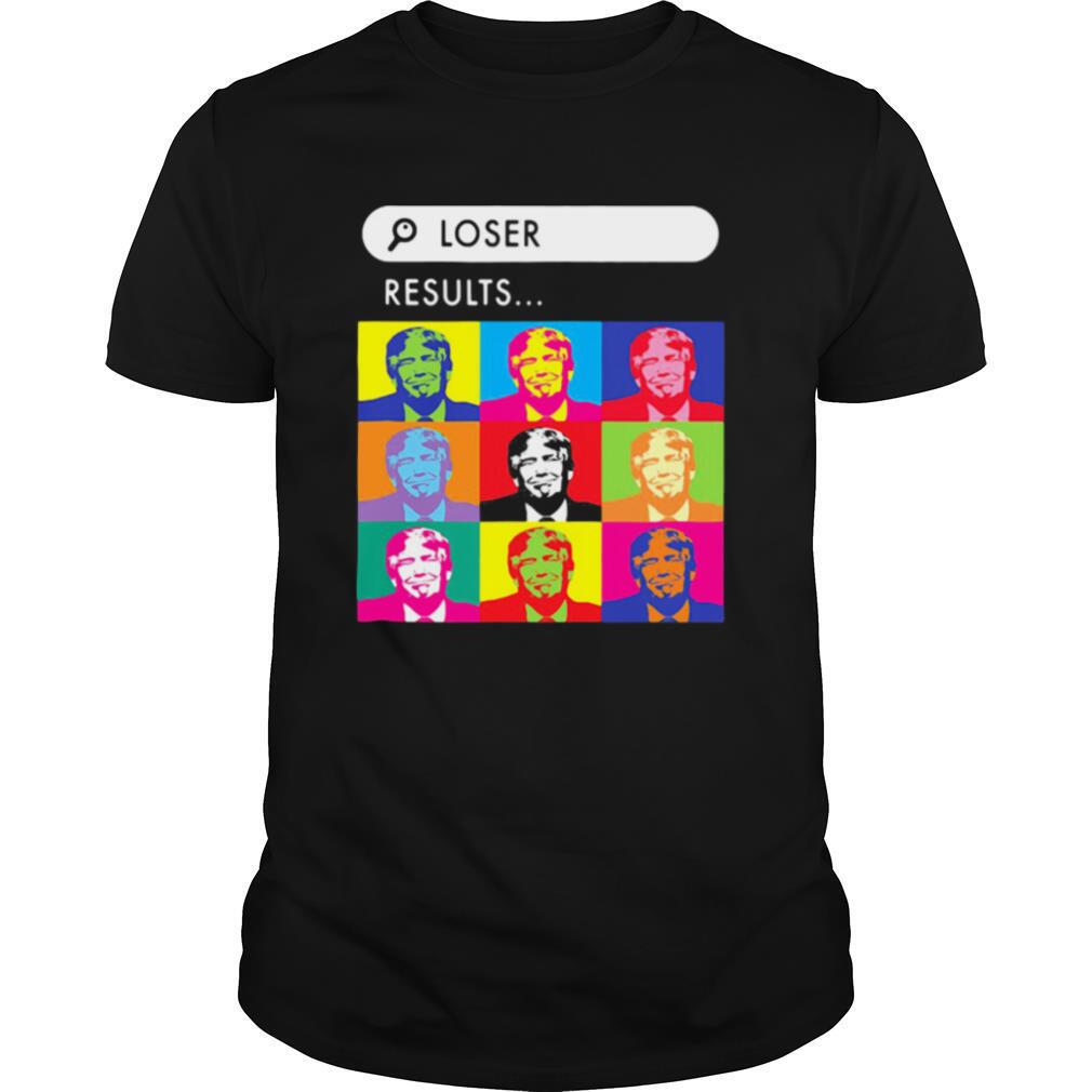 Loser Resuits Search Donald Trump Andy Warhol shirt