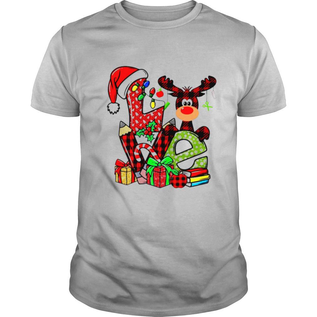 Love Reindeer Christmas shirt