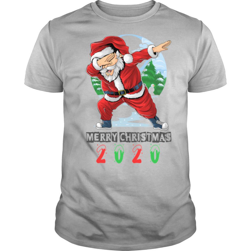 Merry Christmas 2020 Dabbing Santa Claus shirt