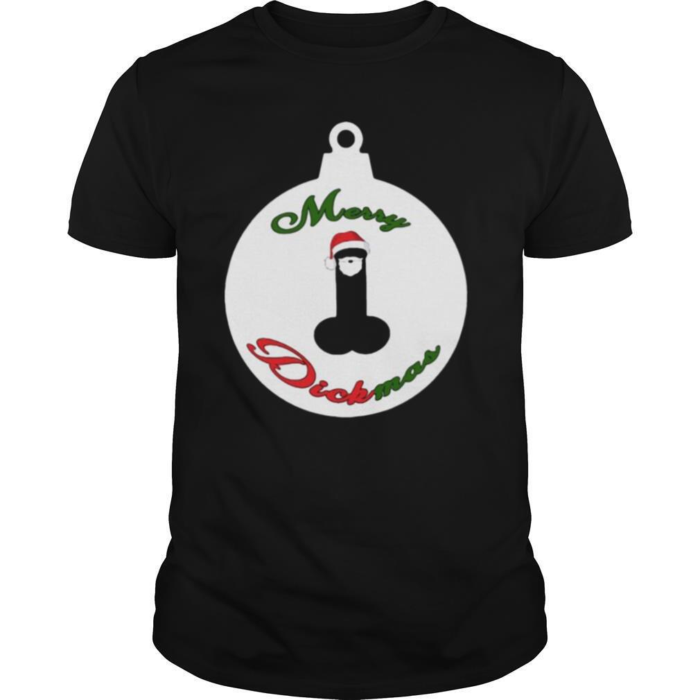 Merry Dickmas Womens Penis Ugly Christmas shirt