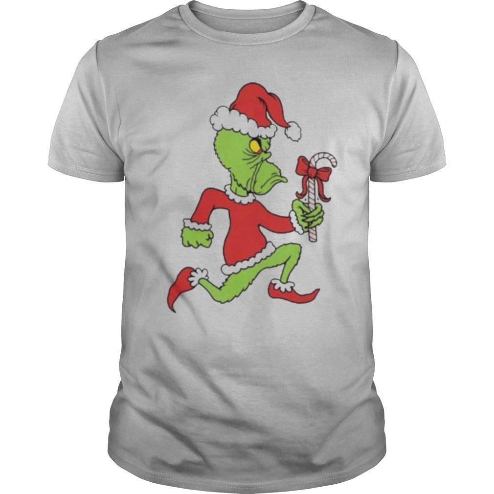 Merry fuckin x mas grinch christmas shirt