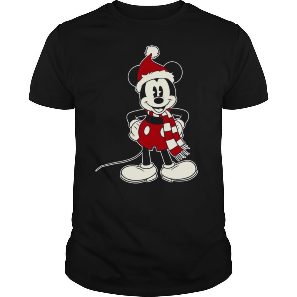 Mickey Mouse Santa Hat Merry Christmas shirt