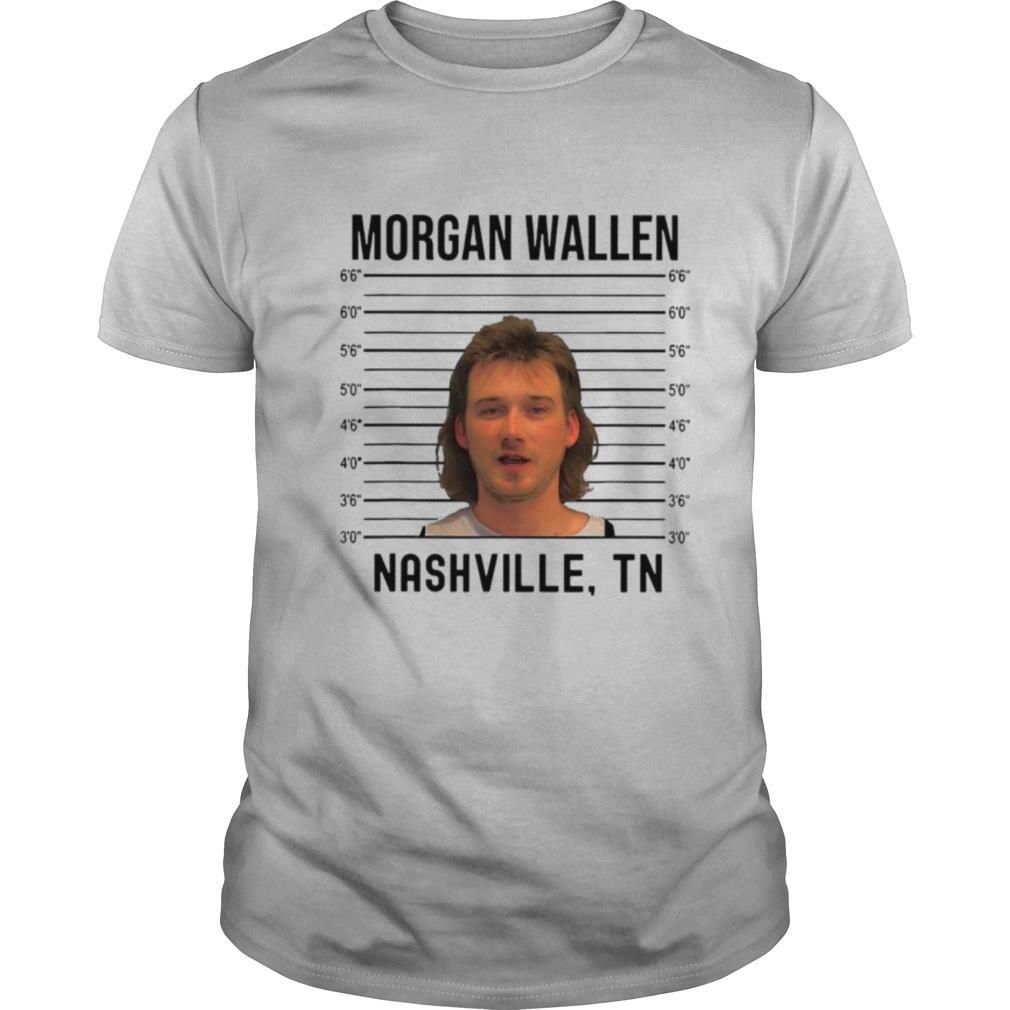 Morgan Wallen Mugshot Funny Country Music Combs Wallen 2020 shirt