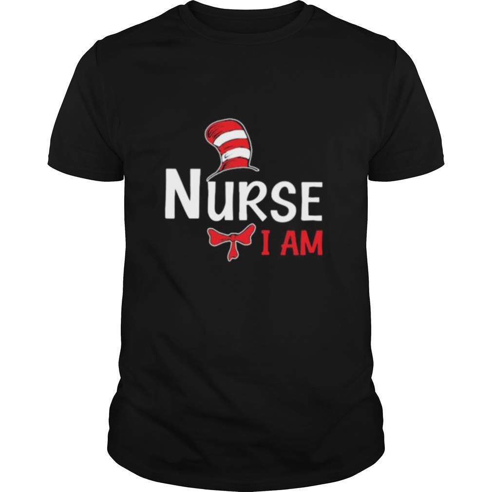 Nurse I Am Red Bow Christmas shirt