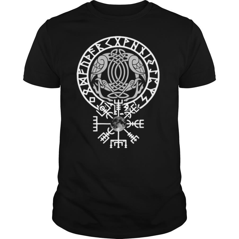 Pagan Norse Gift Design For Crow Fans Pullover shirt