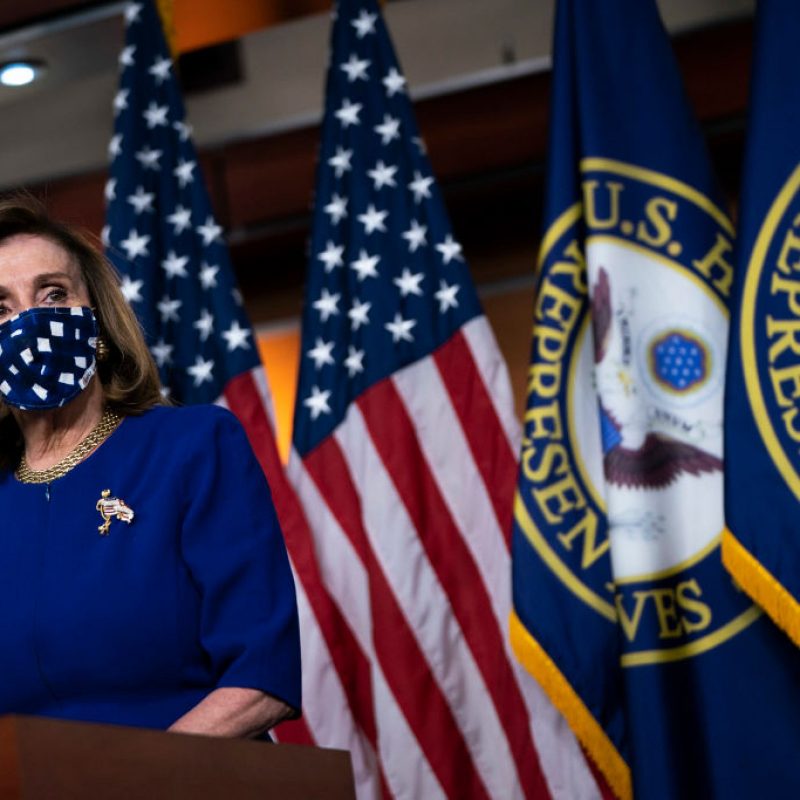 Pelosi Now Backs Stimulus Deal Half the Size of What White House Offered Before Election