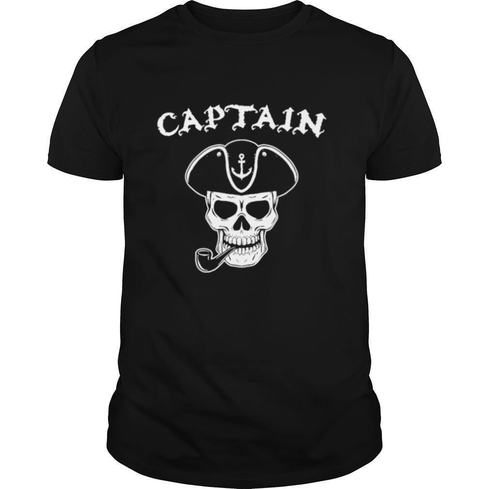 Pirate Captain Nautical Skull Love Sailing shirt
