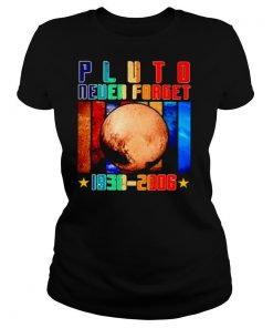 Pluto Never Forget 1930 2006 vintage shirt