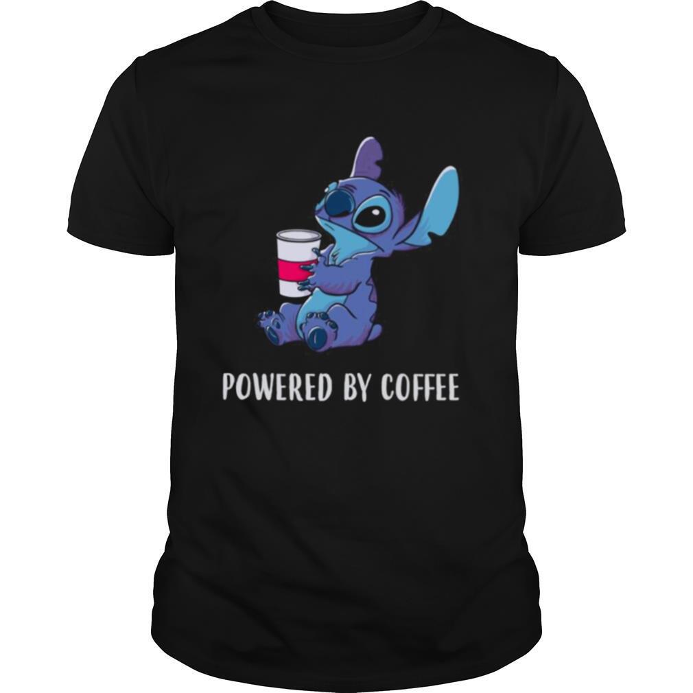 Powered By Coffee Stitch shirt