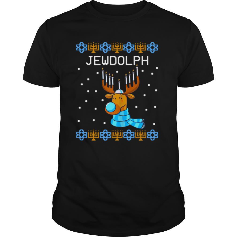 Reindeer Jewdolph Ugly Christmas shirt