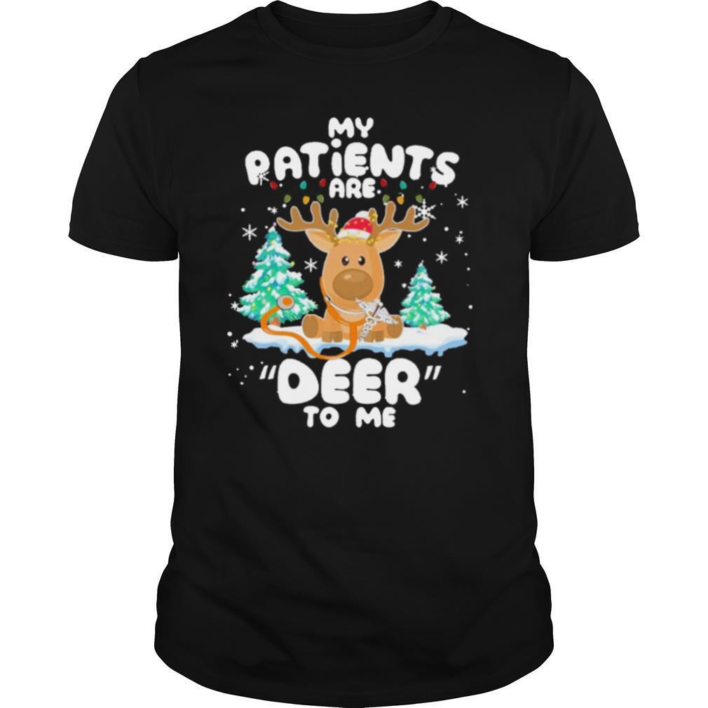 Reindeer My Patients Are Beer To Me Christmas Sweater shirt
