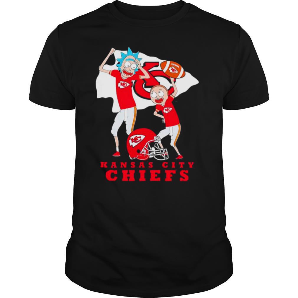 Rick and Morty Kansas City Chiefs shirt
