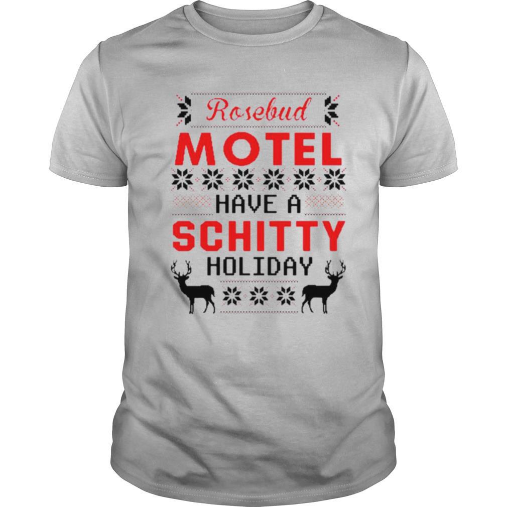 Rosebud motel have a schitty holiday christmas shirt