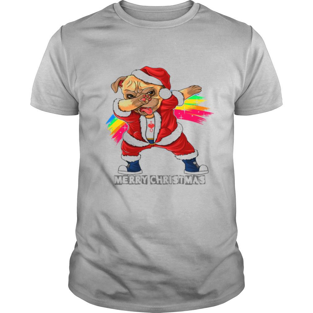 Santa Claus The Cute Pug Santa Clause Cute shirt