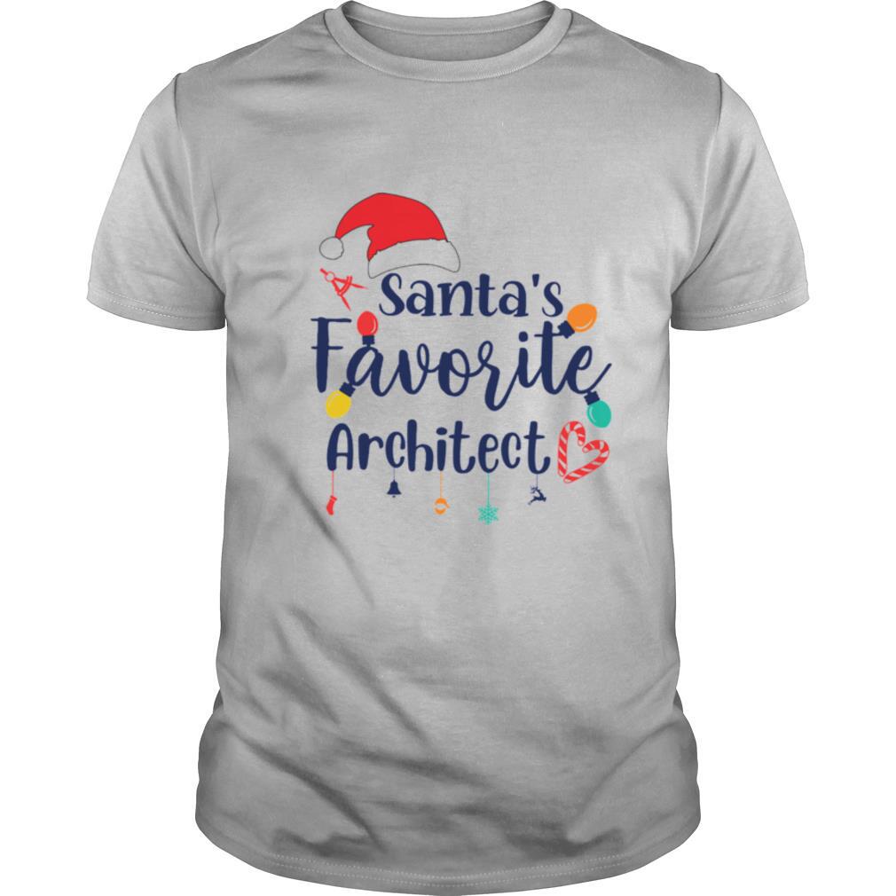 Santas favorite architect 2020 shirt