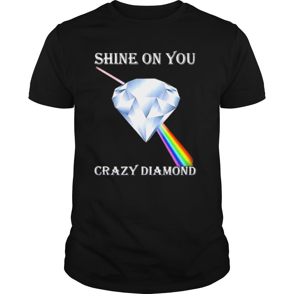 Shine On You Crazy Diamond Ruby Lgbt Pink Floyd shirt
