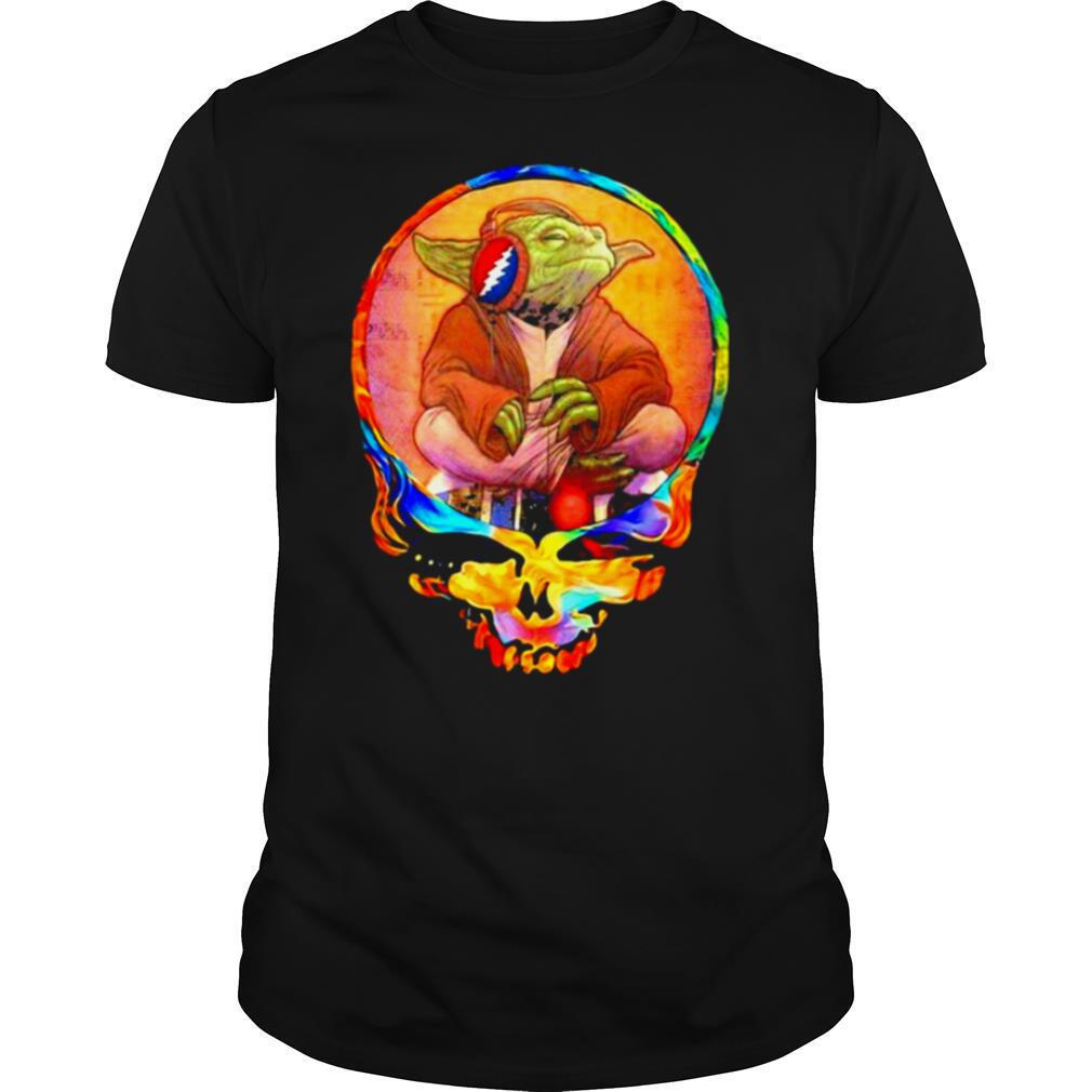 Skull Yoda Listen To Grateful Dead shirt
