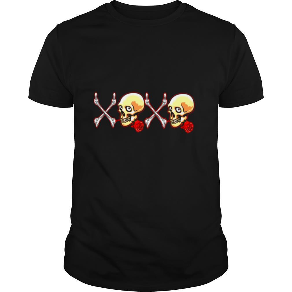 Skull rose XoXo shirt