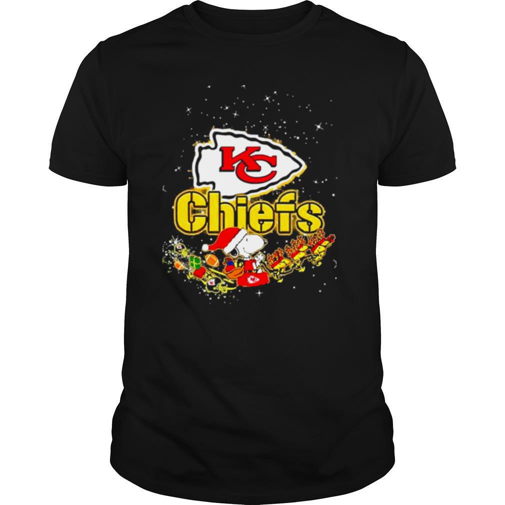 Snoopy Christmas Kansas City Chiefs shirt