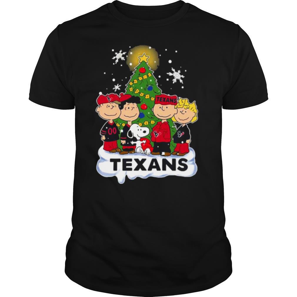 Snoopy The Peanuts Houston Texans Christmas shirt