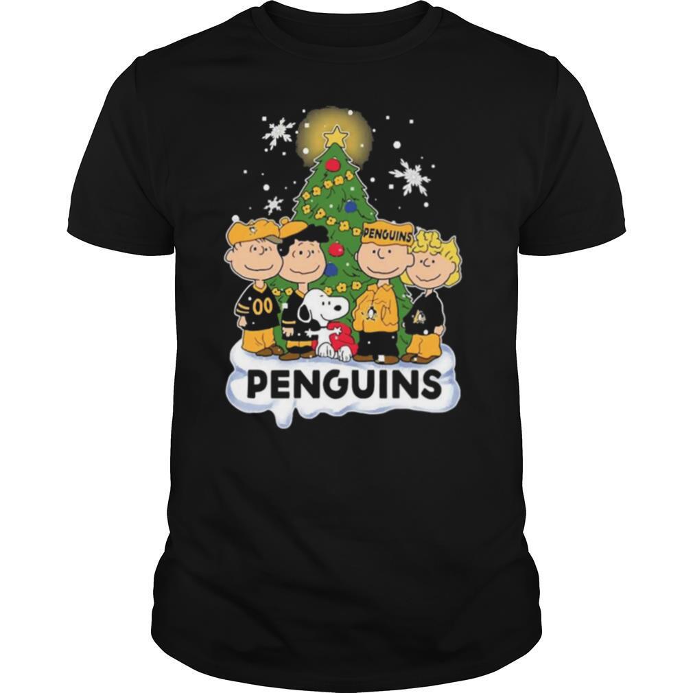 Snoopy The Peanuts Pittsburgh Penguins Christmas shirt