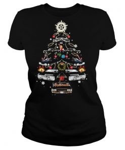 Supernatural christmas tree shirt