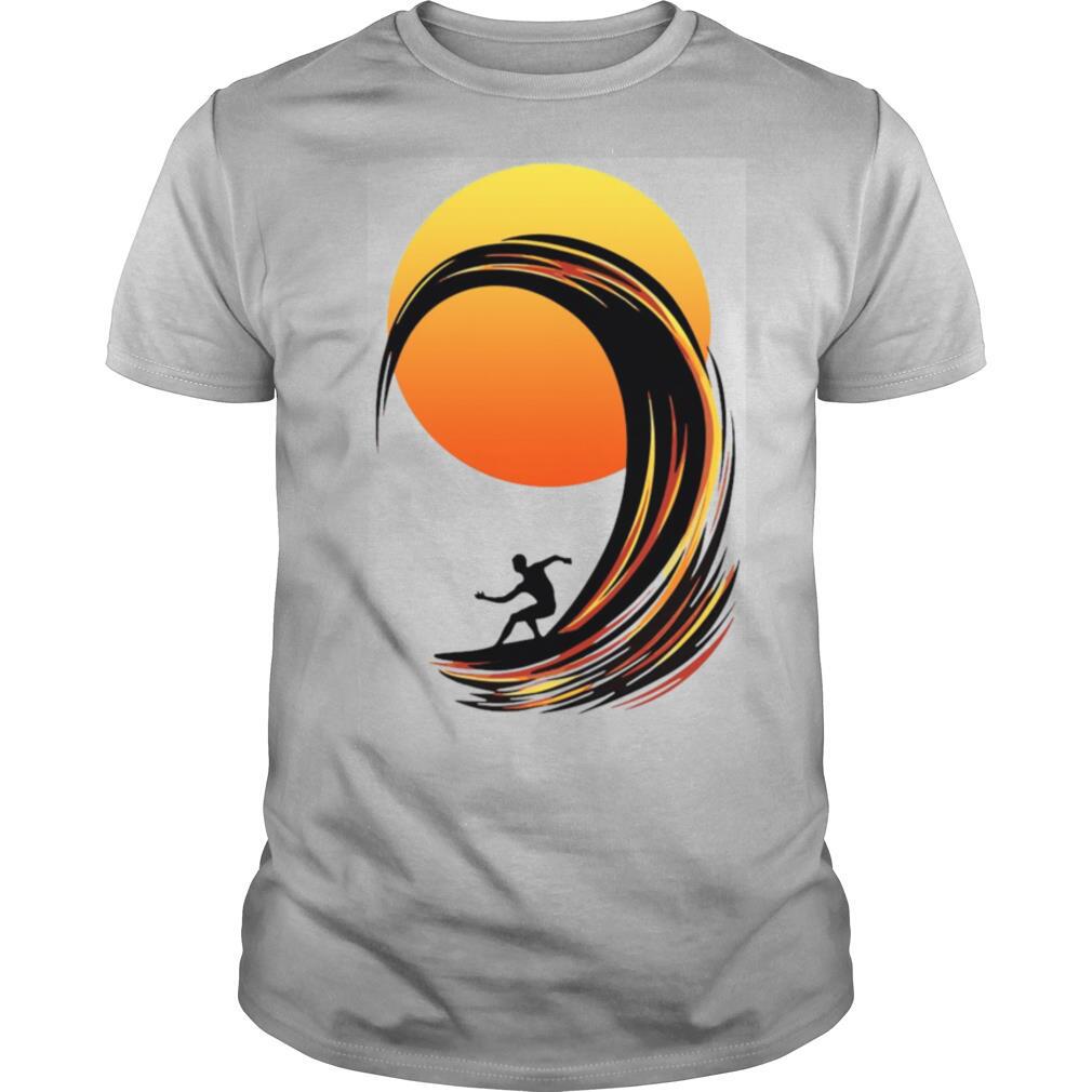 Surfing At Sunrise shirt